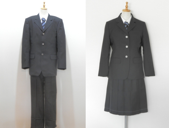 群馬県立中央中等教育学校の制服:前橋市六供町のおなやでのお取扱あります。