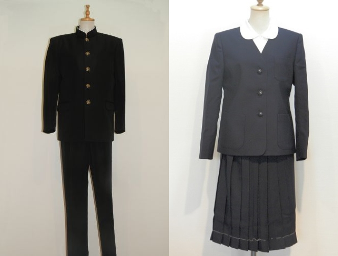 前橋市立木瀬中学校の制服:前橋市六供町のおなやでのお取扱あります。